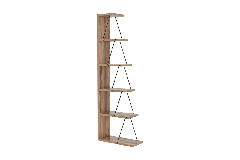 Ljusfors Bokhylla 150x50 cm - Natur/Svart - Products - Förvaring - Hylla - Bokhylla