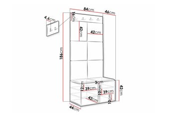 Dunvegan Highboard Black - Products - Förvaring - Skåp - Förvaringsskåp