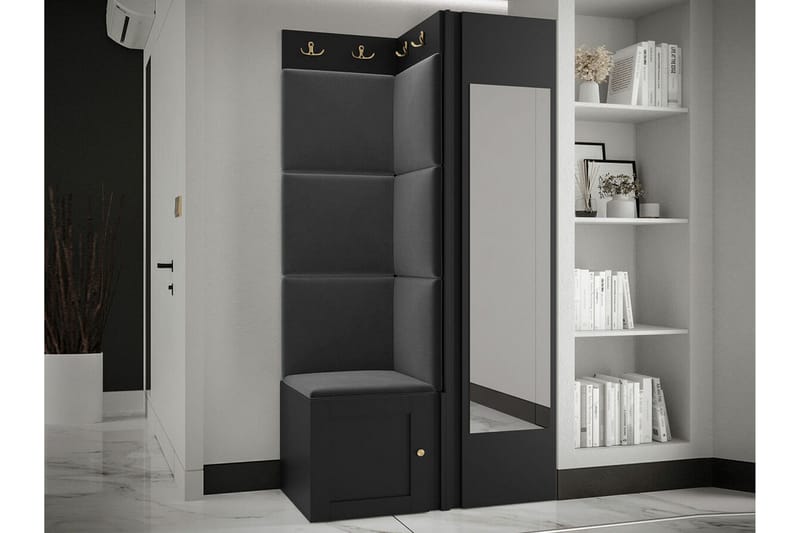 Dunvegan Highboard Black - Products - Förvaring - Skåp - Förvaringsskåp