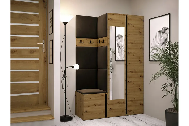 Dunvegan Highboard - Brun - Products - Förvaring - Skåp - Förvaringsskåp