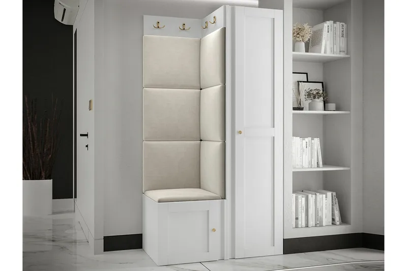 Dunvegan Highboard White - Products - Förvaring - Skåp - Förvaringsskåp