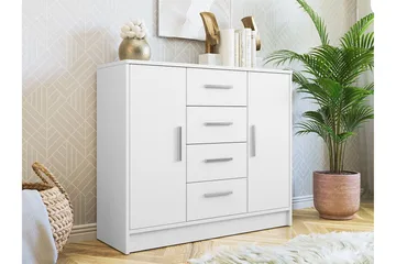 Kintore Highboard - Vit - Products - Förvaring - Skåp - Förvaringsskåp