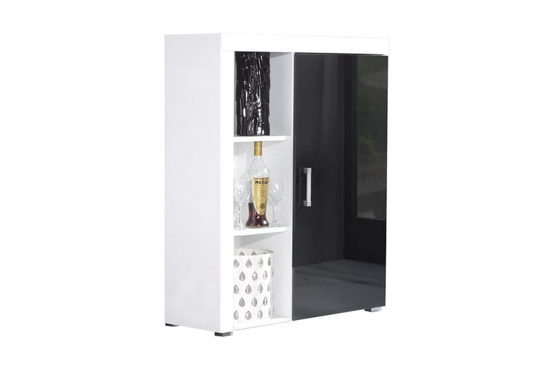 Samba Förvaringsskåp 90x35x114 cm Black