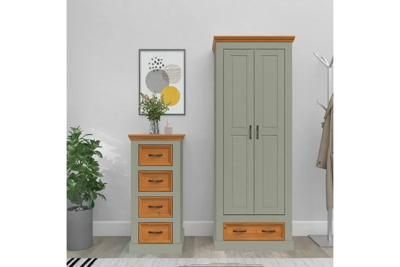 Selma Highboard - Grön - Products - Förvaring - Skåp - Förvaringsskåp