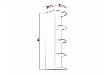 Templemore Köksskåp 30 cm - Vit - Products - Förvaring - Skåp - Förvaringsskåp