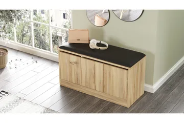 Andifli Skoskåp 89,6x45,8 cm - Brun - Products - Förvaring - Skoförvaring - Skobänk & skohylla med bänk