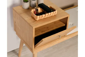 Botkins Skobänk 105 cm - Ek/Cream - Products - Förvaring - Skoförvaring - Skobänk & skohylla med bänk