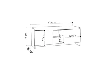 Homitis Skohylla - Grå/trä - Products - Förvaring - Skoförvaring - Skobänk & skohylla med bänk
