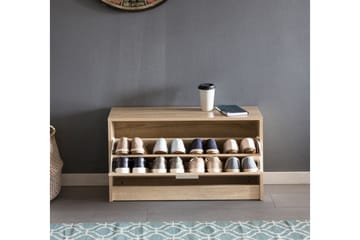 Mosbarger Skohylla 80x24 cm - Trä/natur - Products - Förvaring - Skoförvaring - Skohylla & skoställ