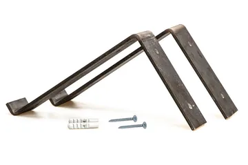 Lilamae Vägghylla 60 cm - Svart/Valnöt - Products - Förvaring - Småförvaring - Väggförvaring