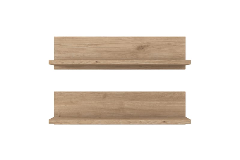 Ramulu Vägghylla 60 cm - Valnöt/Vit - Products - Förvaring - Småförvaring - Väggförvaring