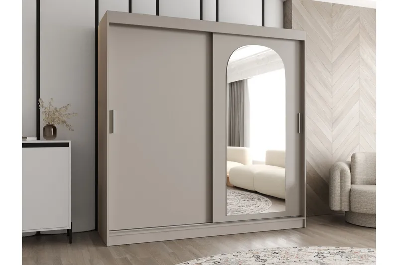 Tallmo Garderob m. Spegel 200x200 cm - Products - Förvaring - Garderober & garderobssystem