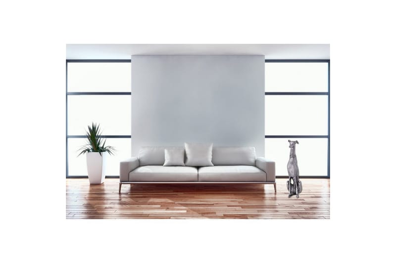 Dekorativ figur Wohnling Aluminiumhund Silver Modern - Products - Inredning - Dekoration & inredningsdetaljer - Prydnadssaker - Skulptur