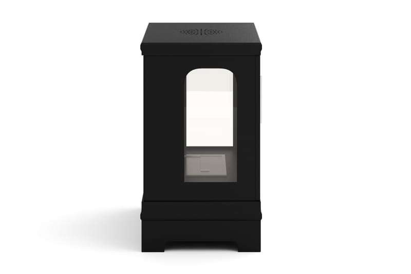 Corbo Liten Fristående Rektangulär Etanolkamin 59x35x45 cm i Stål och Glas - Svart - Products - Inredning - Kaminer - Kamin utan skorsten - Etanolkamin