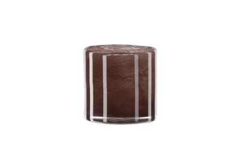 Glora Ljuslykta 12x12 cm - Brun - Products - Inredning - Ljus & dofter - Ljusstakar & ljuslyktor