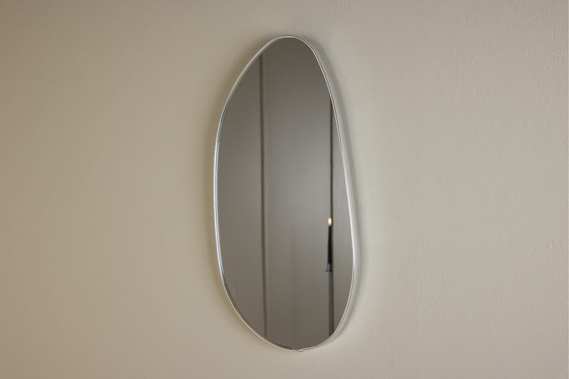 Borgholm Vägghängd Spegel 30 cm - Silver - Products - Inredning - Spegel - Hallspegel