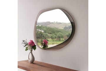 Lepinas Väggspegel 75x55 cm - Brons/Härdat Glas - Products - Inredning - Spegel - Hallspegel