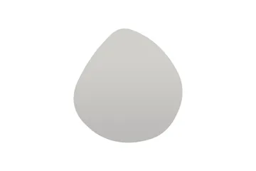 Omilo Spegel 60 cm Asymmetrisk - Svart - Products - Inredning - Spegel - Hallspegel