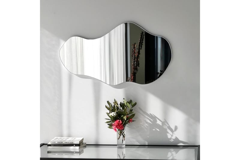 Spegel 40x70 cm - Vit - Products - Inredning - Spegel - Hallspegel