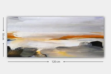 Canvastavla YTY Abstract & Fractals Flerfärgad - 120x50 cm - Products - Inredning - Tavlor & posters - Canvastavla