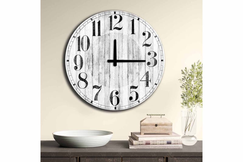 Diyadin Dekorklocka 50 cm Rund - Flerfärgad - Products - Inredning - Väggdekor - Väggklocka & väggur