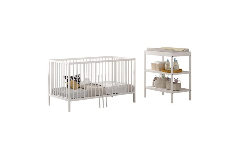 Dino Möbelset för Barnrum, Vit