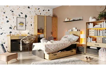 Rathmore Möbelset För Barnrum - Svart - Products - Möbler - Barnmöbler - Barnmöbelset