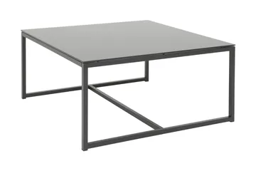 Ardler Soffbord 100 cm - Glas/Svart - Products - Möbler - Bord & matgrupp - Soffbord