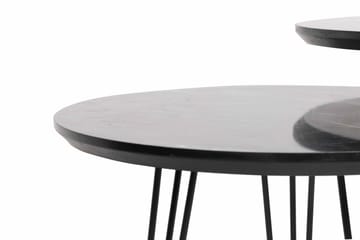 Apisa Satsbord 45 cm - Grå/Svart - Products - Möbler - Bord & matgrupp - Avlastningsbord & sidobord - Satsbord