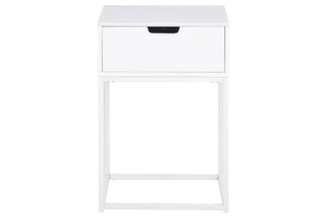 Azelia Sängbord 30 cm - Vit - Products - Möbler - Bord & matgrupp - Avlastningsbord & sidobord - Sängbord & nattduksbord