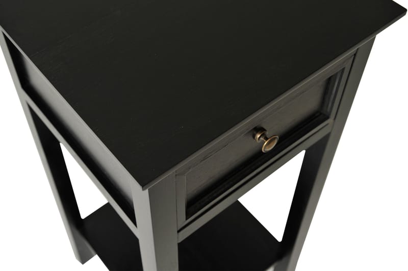 Cleana Sängbord 70x35 cm - Svart - Products - Möbler - Bord & matgrupp - Avlastningsbord & sidobord - Sängbord & nattduksbord