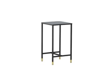 Dipp Sängbord 40 cm Marmormönster - Glas/Svart/Grå - Products - Möbler - Bord & matgrupp - Avlastningsbord & sidobord - Sängbord & nattduksbord