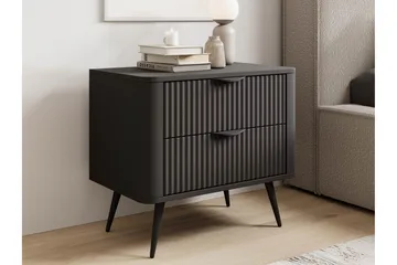 Forba Sängbord 64 cm - Svart - Products - Möbler - Bord & matgrupp - Avlastningsbord & sidobord - Sängbord & nattduksbord