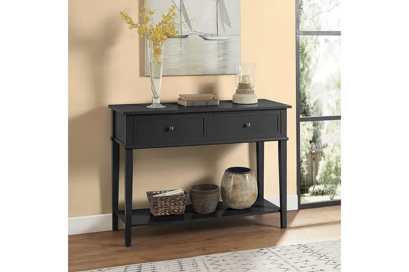 Franklin Konsollbord 104 cm Svart - Dorel Home - Products - Möbler - Bord & matgrupp - Avlastningsbord & sidobord - Konsolbord & hallbord
