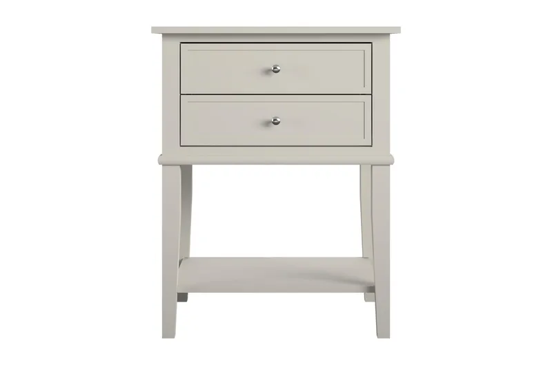 Franklin Sidobord 56x39 cm Beige - Queer Eye - Products - Möbler - Bord & matgrupp - Avlastningsbord & sidobord - Brickbord & småbord