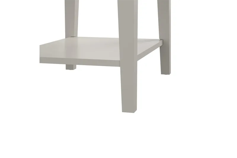 Franklin Sidobord 56x39 cm Beige - Queer Eye - Products - Möbler - Bord & matgrupp - Avlastningsbord & sidobord - Brickbord & småbord