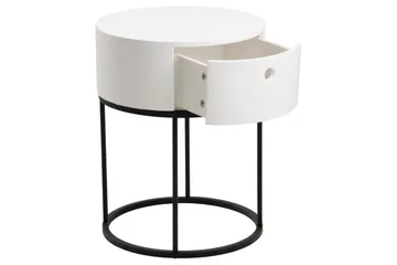 Hastane Sängbord 40 cm - Svart - Products - Möbler - Bord & matgrupp - Avlastningsbord & sidobord - Sängbord & nattduksbord