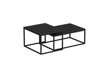 Leka Satsbord - Svart - Products - Möbler - Bord & matgrupp - Avlastningsbord & sidobord - Satsbord