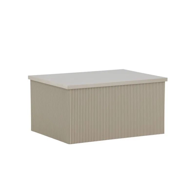 Lenox Sidobord 80 cm, Beige