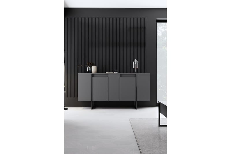 Luxe Konsollbord 160 cm - Grå/Svart - Products - Möbler - Bord & matgrupp - Avlastningsbord & sidobord - Konsolbord & hallbord
