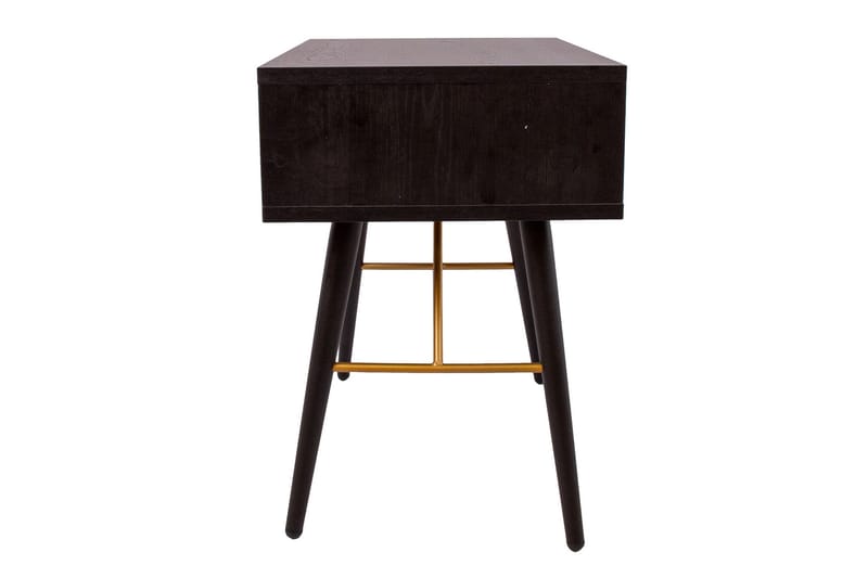 Luxemburg Sängbord Svart/Koppar - Products - Möbler - Bord & matgrupp - Avlastningsbord & sidobord - Sängbord & nattduksbord