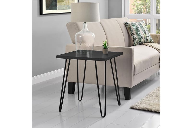 Owen Sidobord 50 cm Svart - Dorel Home - Products - Möbler - Bord & matgrupp - Avlastningsbord & sidobord - Brickbord & småbord