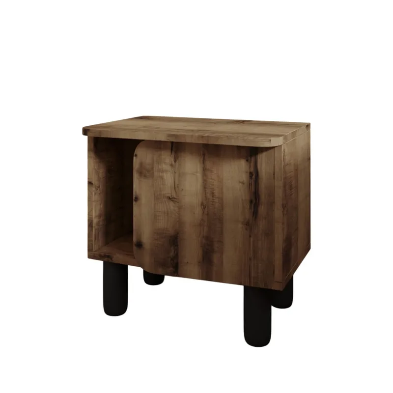 Relento Nattduksbord 50x48,6x30 cm - antik valnöt - Products - Möbler - Bord & matgrupp - Avlastningsbord & sidobord - Sängbord & nattduksbord