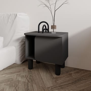 Relento Nattduksbord 50x48,6x30 cm - Antracit - Products - Möbler - Bord & matgrupp - Avlastningsbord & sidobord - Sängbord & nattduksbord