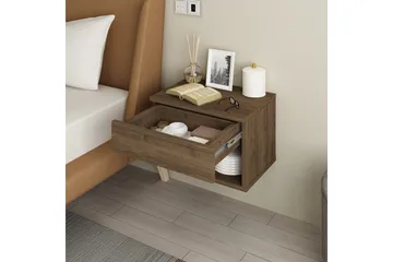 Ribes Sängbord 45 cm - Valnöt - Products - Möbler - Bord & matgrupp - Avlastningsbord & sidobord - Sängbord & nattduksbord