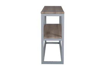 Rise Sidobord 110 cm med Hylla - Ljusbrun/Grå - Products - Möbler - Bord & matgrupp - Avlastningsbord & sidobord - Brickbord & småbord