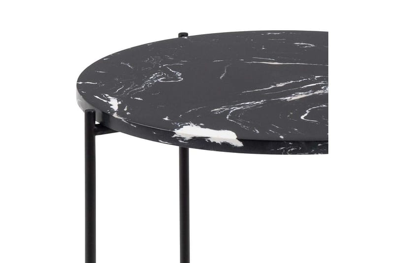 Sakchan Sidobord 42 cm Rund - Svart - Products - Möbler - Bord & matgrupp - Avlastningsbord & sidobord - Brickbord & småbord