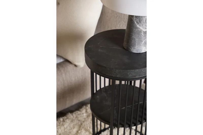 Saklani Sängbord 35 cm - Svart - Products - Möbler - Bord & matgrupp - Avlastningsbord & sidobord - Sängbord & nattduksbord