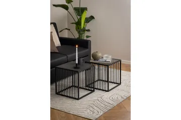 Saklani Sidobord 40x40 cm - Grå - Products - Möbler - Bord & matgrupp - Avlastningsbord & sidobord - Brickbord & småbord