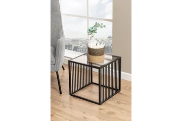 Saklani Sidobord 40x40 cm - Grå - Products - Möbler - Bord & matgrupp - Avlastningsbord & sidobord - Brickbord & småbord